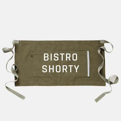 Reluctant Threads Bistro Server Waist Aprons. Short length. Best reviews. Trusted by top restaurants, bars, hotels, baristas.