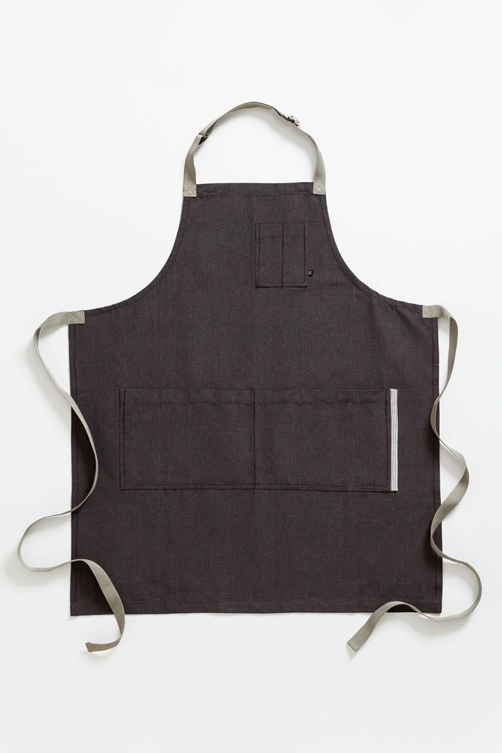 Classic Chef Apron, Cotton Canvas, Black, Premium Quality, 5-Star Reviews, Industry Pricing