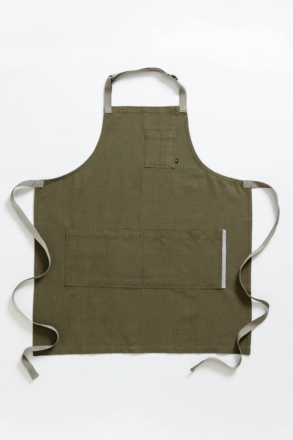 Classic Chef Apron, Cotton Canvas, Pockets, Olive Green, Premium Quality, Best Seller, Durable and Affordable