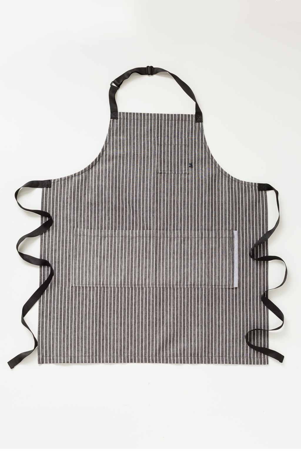 Classic Bib Apron, Cotton, Stripes, Industry Pricing, 5-Star Reviews, Pro Quality