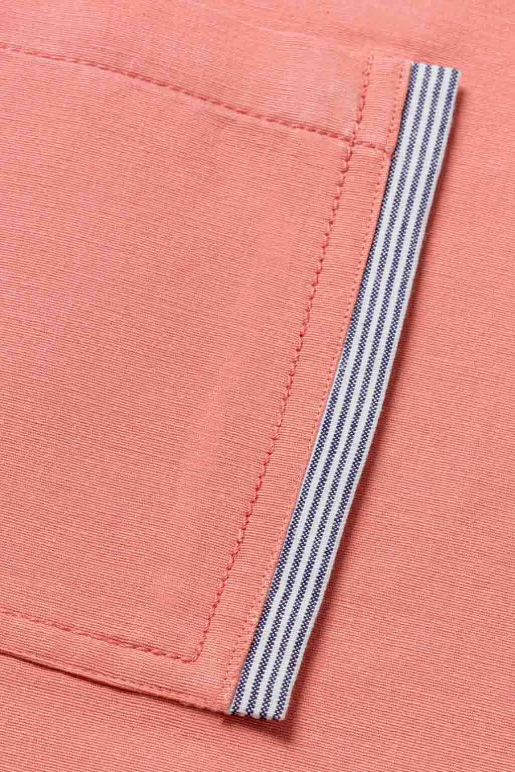 Crossback Bib Chef Apron, Cotton, Coral Pink, Pocket Detail, Premium Quality, Restaurants Love Us