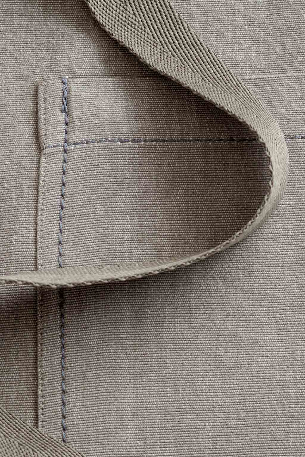 Crossback Chef Apron, Cotton, Tan, All Day Comfort, Easy on Neck, Detail, Best Reviews, Durable, Professional