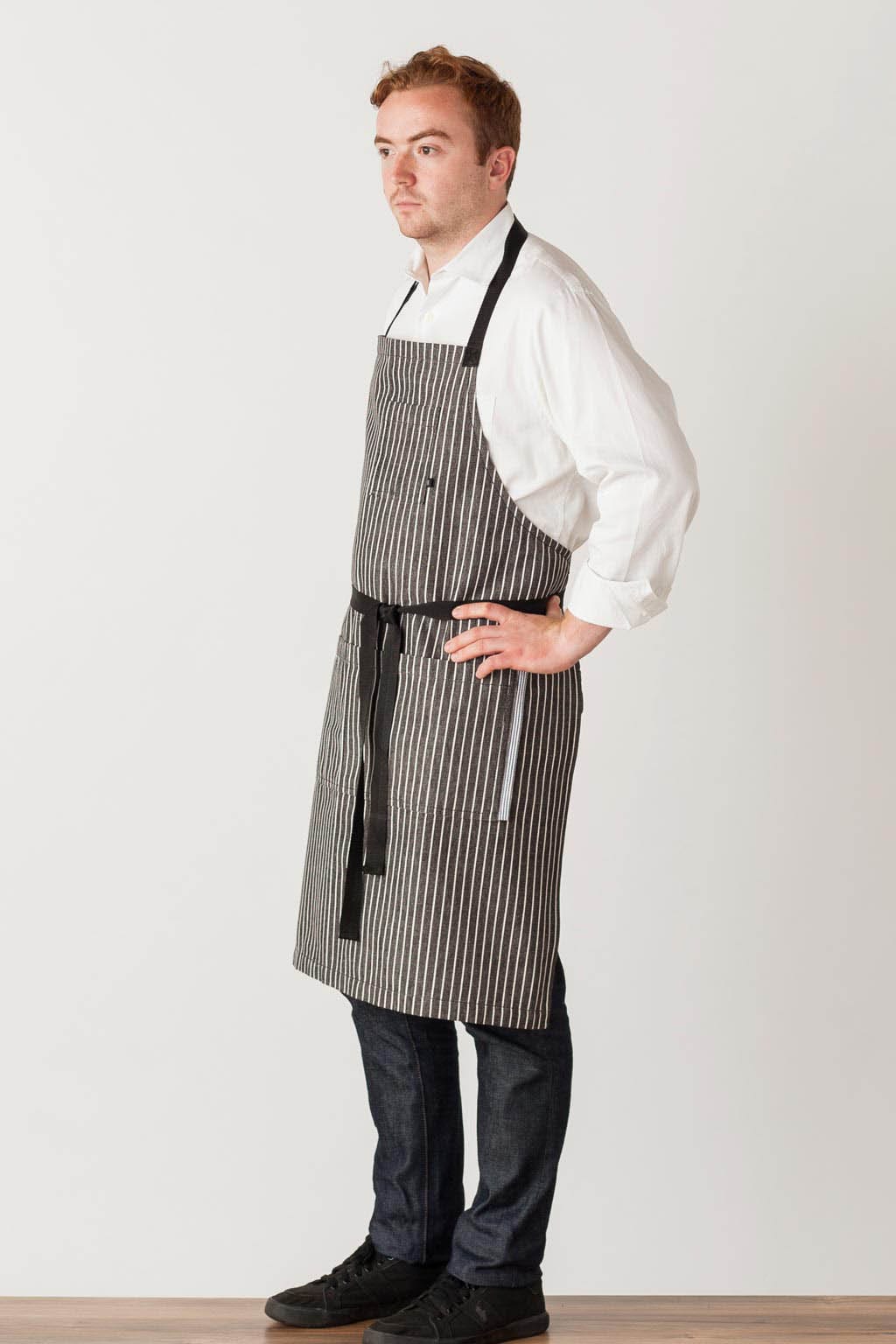 Classic Chef Apron, Cotton, Stripes, Profile, Quick Ship, Best Reviews, Affordable
