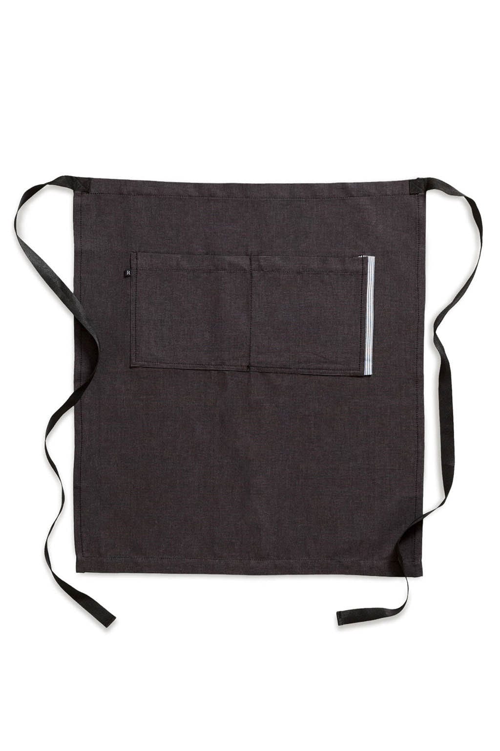 Server Waist Apron, Cotton Canvas, Black, Industry Pricing, Two Large Pockets, Pro Quality