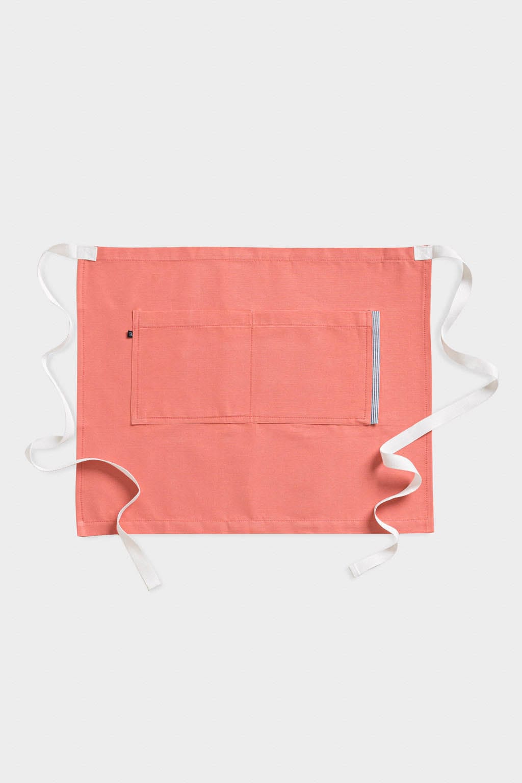 Server Half Apron, Cotton, Coral Pink, Volume Discounts, Quick Ship, Top Rated