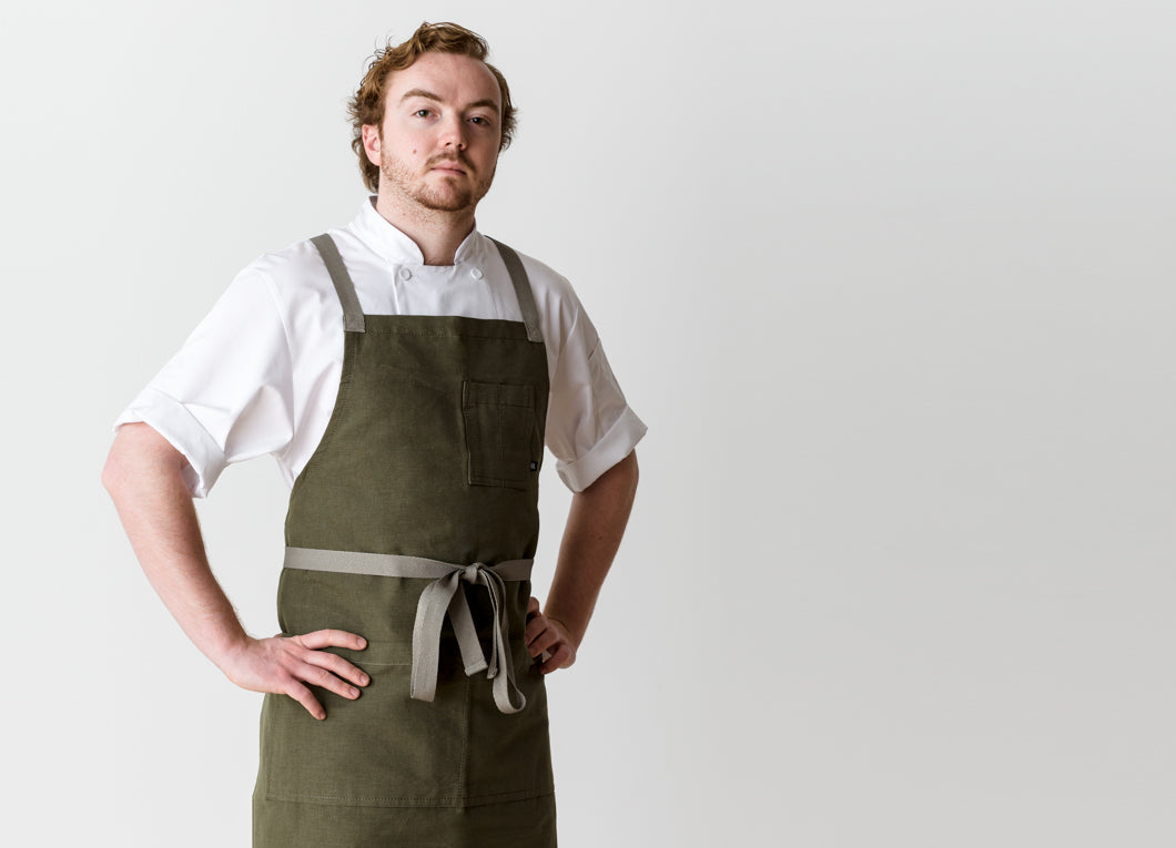 Cross-Back Aprons for Men and Women