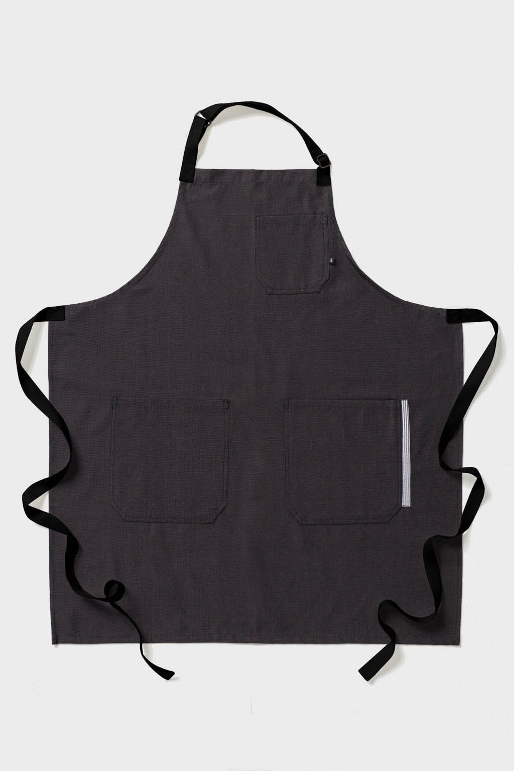 Classic Chef Apron, Wrinkle Resistant, Black Canvas, Trusted by top Hospitality Groups, Affordable