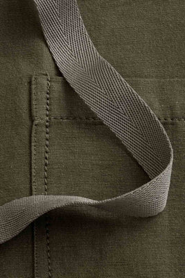 Chef Pocket Olive Green with Tan Strap, Reluctant Threads Quality Industry Pricing