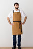 Cross Back Chef Apron Ochre Work Comfortable Reluctant Threads Best Reviews