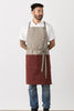 Chef Cross-Back Apron Modern Burgundy Maroon Red, Cool, Comfortable, Restaurant Quality Best Reviews, Men, Women